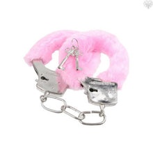 Novelty Fluffy Handcuffs Pink