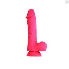 Daring Lifelike 8 1/2 Inch Slim Dong in Vibrant Pink