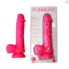 Daring Lifelike 8 1/2 Inch Slim Dong in Vibrant Pink