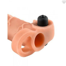 Fantasy Extension Vibrating Real Feel 1" Extension Flesh