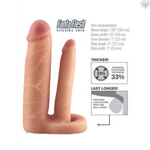 Fantasy Extensions Double Trouble Penis Extension Flesh