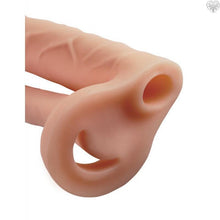 Fantasy Extensions Double Trouble Penis Extension Flesh