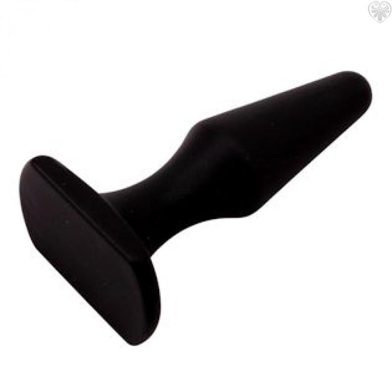 BLACK MONT MEDIUM SILICONE ANAL PLUG