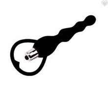 Black Mont Tail Power Vibrating Anal Beads