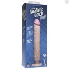 Doc Johnson Realistic Cock UR3® Without Balls Vibrating 10” - Flesh