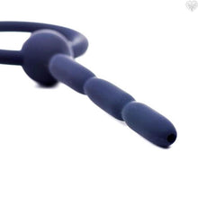 4in Black Silicone Cum-Thru Penis Plug