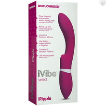 iVibe Select by Doc Johnson iRipple Vibrator - Pink