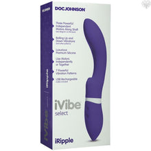 iVibe Select by Doc Johnson iRipple Vibrator - Purple