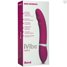 iVibe Select by Doc Johnson iBend Vibrator - Pink