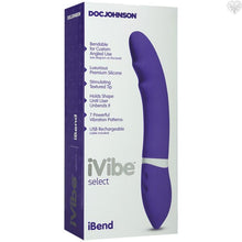 iVibe Select by Doc Johnson iBend Vibrator - Purple