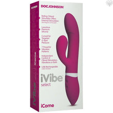 iVibe Select by Doc Johnson iCome Vibrator - Pink