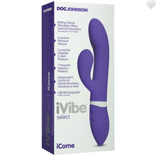 iVibe Select by Doc Johnson iCome Vibrator - Purple