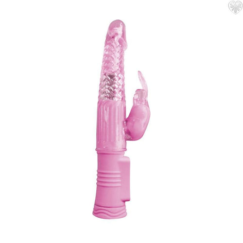 4Play Deluxe Slim Rabbit Vibrator-Pink
