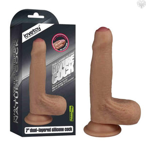 7in Dual-layered Uncircumcised Cock