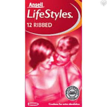 Ansell Lifestyles Ribbed Condoms