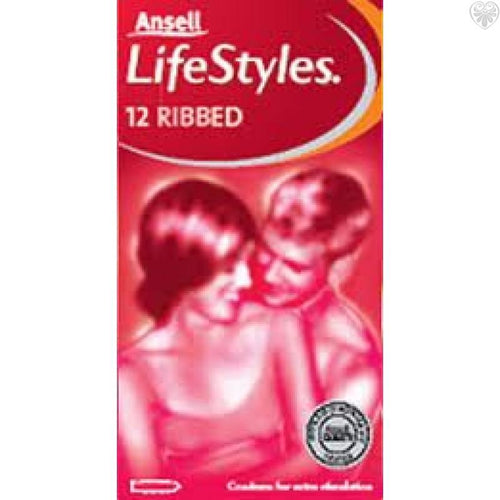 Ansell Lifestyles Ribbed Condoms