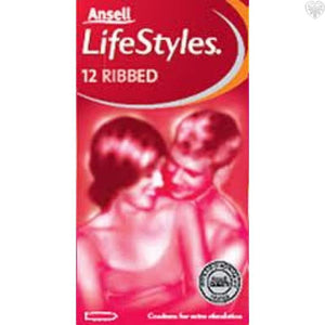 Ansell Lifestyles Ribbed Condoms