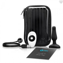 B-vibe Novice Remote Vibrating Plug Black