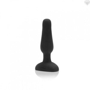 B-vibe Novice Remote Vibrating Plug Black