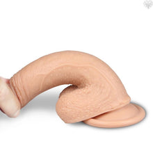 Dual Layered Silicone 7" Realistic Cock