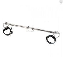 Adjustable Bondage Spreader Bar Shackle with Rings
