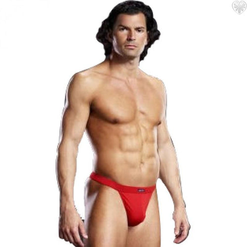 Blue Line Red Thong S/M #BLM025