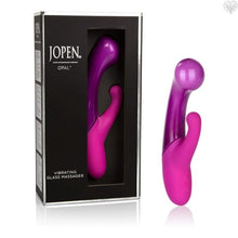 Opal Glass Rabbit Vibrator by Jopen