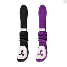 Mia Maxx Thrusting Vibrator - Black