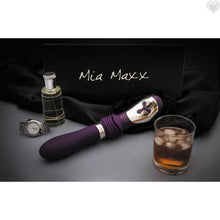 Mia Maxx Thrusting Vibrator - Black