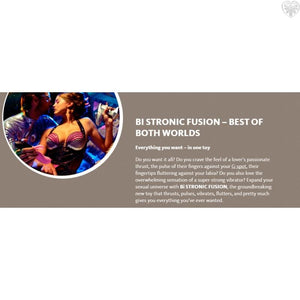 Bi Stronic Fusion By Fun Factory - Candy Rose