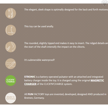 Stronic Drie Thrusting Vibrator by Fun Factory